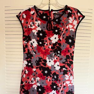 Jessica Rose Short Sleeve Floral Dress Size 6